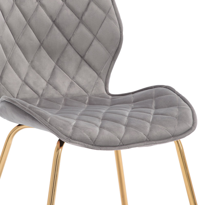Schiavo upholstered chair, Grey