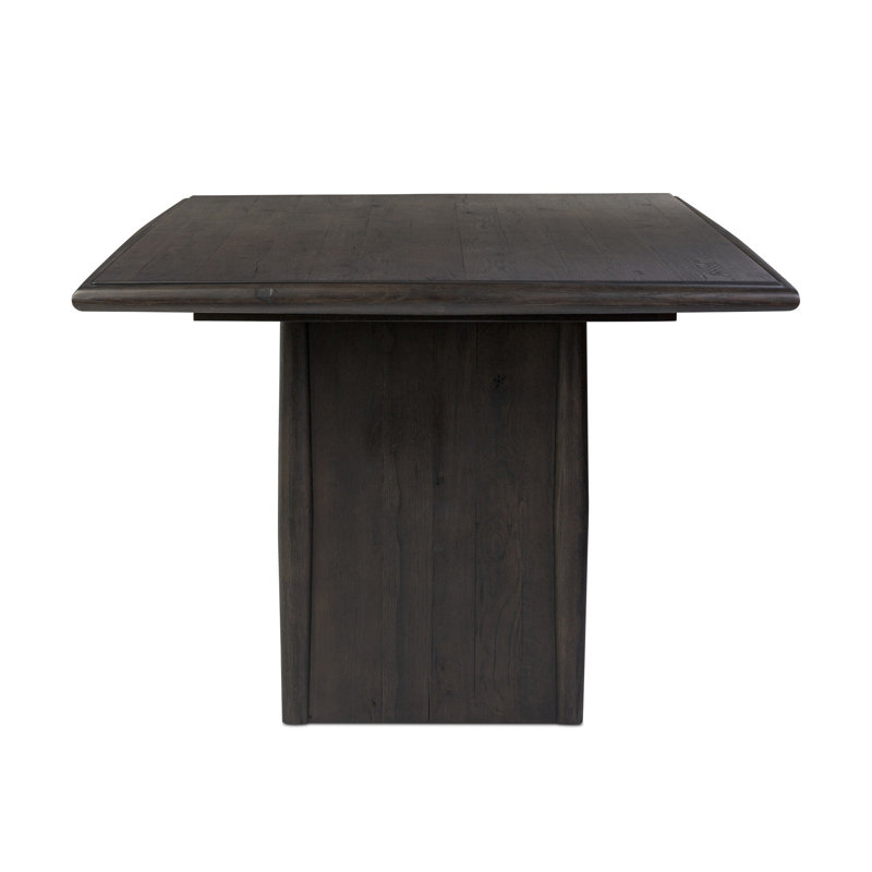 Glenview Dining Table, Smoked Black Oak