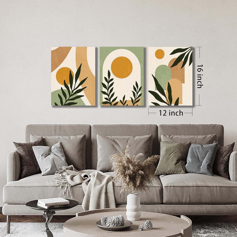 3 Piece Wrapped Canvas Print