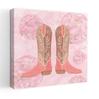Disco Cowgirl I, art contemporain abstrait