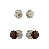Brown/Satin Nickel