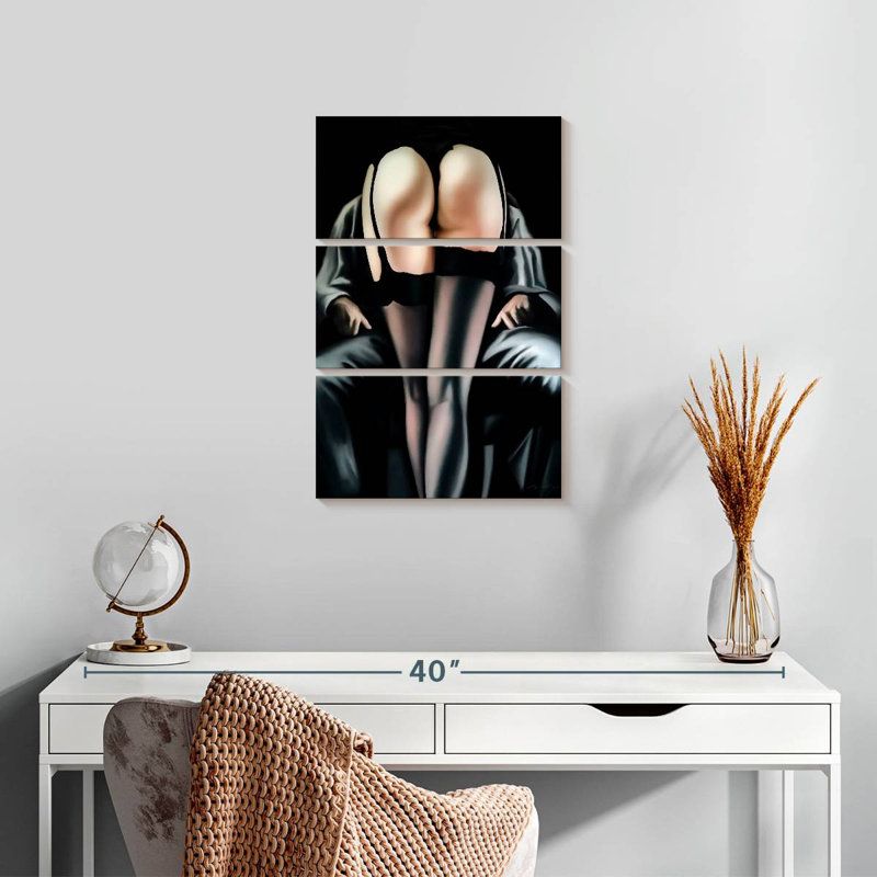 Wait For Me, 23" H x 14" W