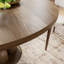 Table de salle à manger en bois massif noyer foncé 39 po Amberly-1933499929