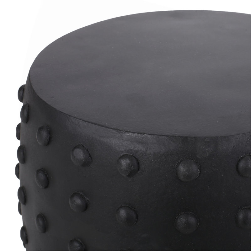 Table d'appoint d'extérieur en béton léger
