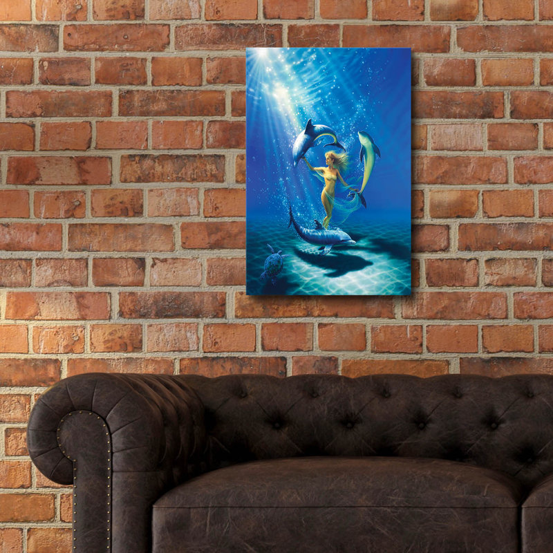 «Dance Of Joy» par Kirk Reinert, H 24 po x l 16 po x P 0,2 po