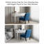 Chaises d'appoint 2 pièces en velours capitonné Reese-1486113845