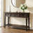 Functional Console Table With 3 Drawers And Open Bottom Shelf – Space-Saving Storage Sofe Table For Entryway, Hallway-1993487826