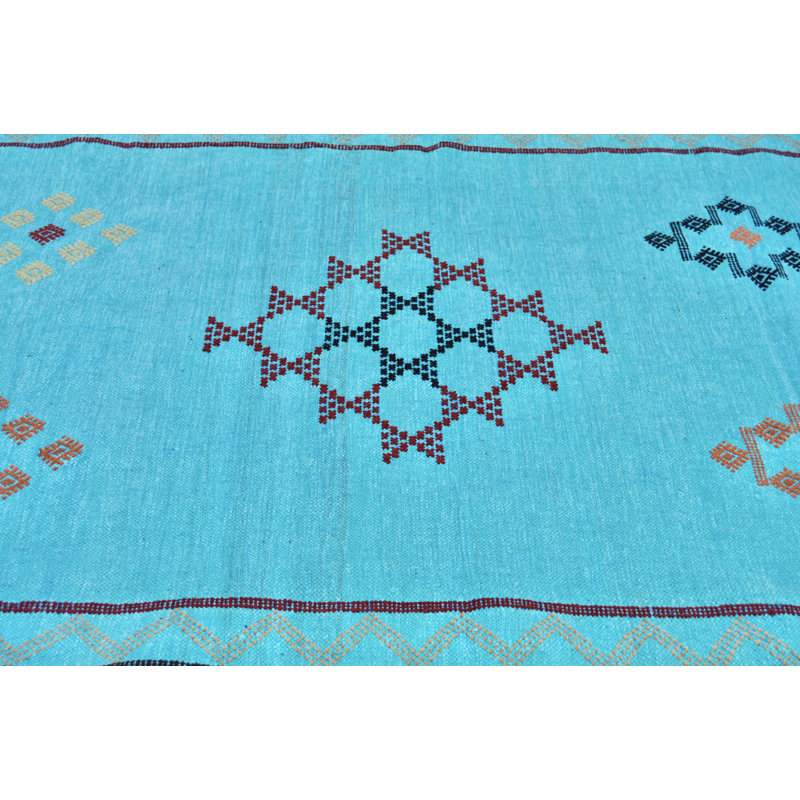 One-of-a-Kind Rectangle 3' x 4'10" Hand Knotted Area Rug