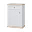 Archimbald Modern cottage style 1-door, 1-drawer shoe cabinet, engineered wood, decor, 69.8 cm W x 101.3 cm H x 43.5 cm D-124325311