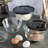 Glass 6 Piece Mixing Bowl Set