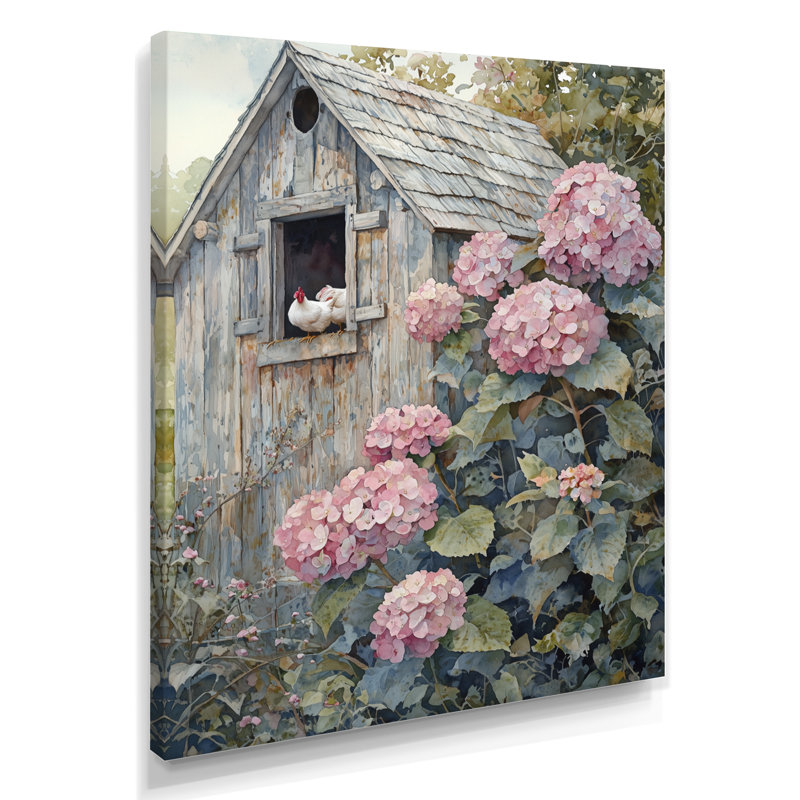 Dolcater - impressions sur toile florales, H 32 po x l 16 po, Toile tendue, Ne s’applique pas