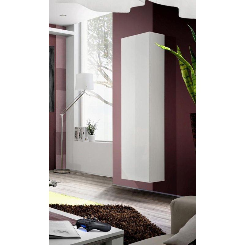170cm Kitchen Pantry, White