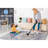 PAYAS Collection 6X9 Cream / Gold / Medallion Area Rug-1682465776-1682465778