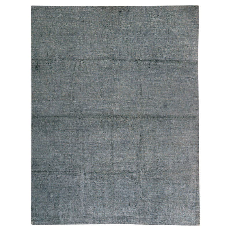 Tapis rectangulaire noué à la main
