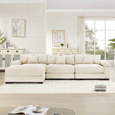 Sofas with Movable Ottoman