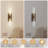 Fabrianna Brass Glass Wall Light-1599491075