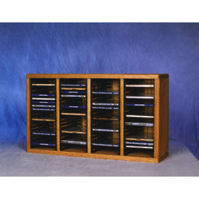 Solid Wood 14.25'' H Wall Mounted Media Storage