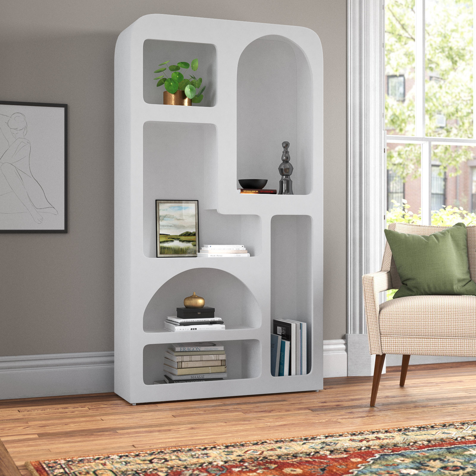 Nouri 39" Bookcase
