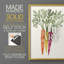 Organic Veg III - reproduction encadrée de qualité supérieure - prête à être accrochée - aucun clou requis - aucun clou requis-855542738-855542739