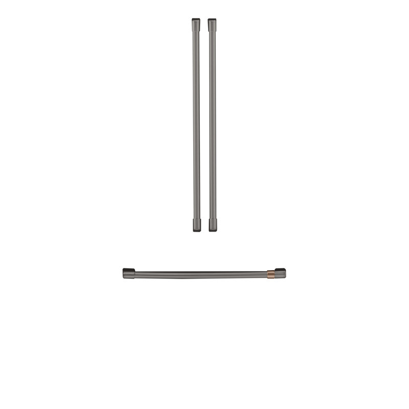 Refrigerator Bar Pull Multipack, Brushed Black