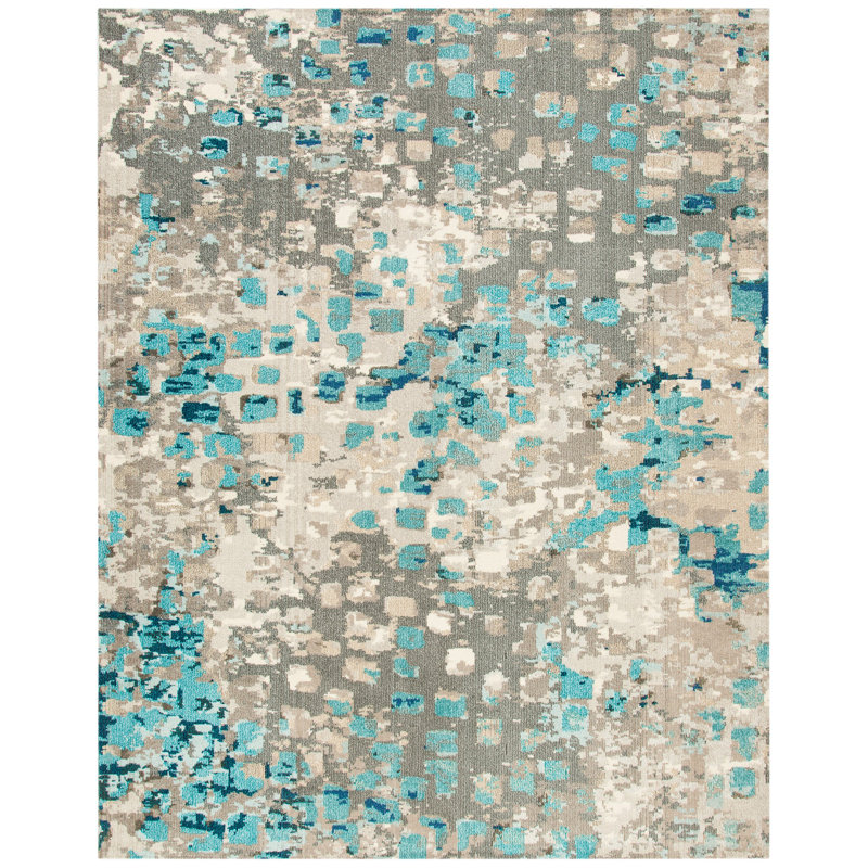 Tapis performance abstrait Pless, Rectangle 8 pi x 10 pi