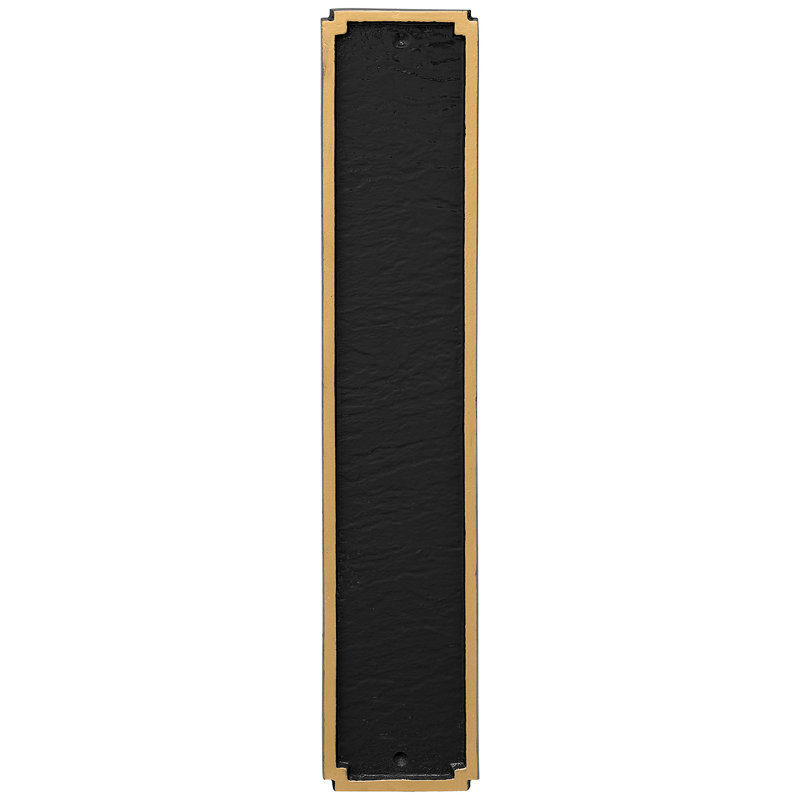 Madison Column Address Sign Plaque, Yes