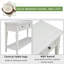Commode d'appoint avec 3 tiroirs et tablette inférieure ouverte-136954134