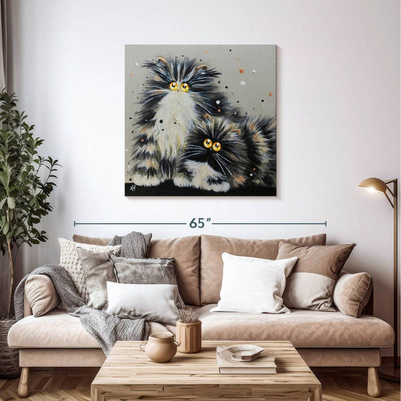 Brampt Rodney And Dave, 39" H x 39" W