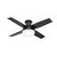 Ventilateur de plafond d'extérieur encastré à 4 pales 44 po avec ensemble d'éclairage Dempsey-49953965
