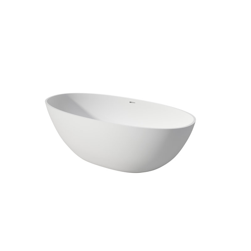 Baignoire profonde de qualité supérieure, Blanc mat
