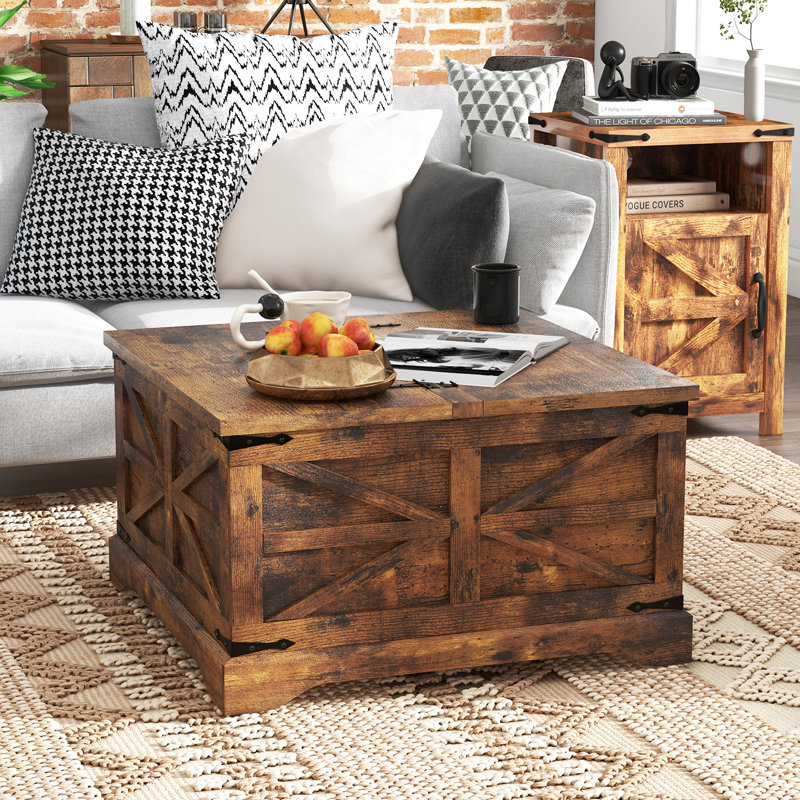 Table basse Magena, Brun