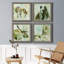 On Second Thought - Ensemble de 4 peintures sur toiles encadrées-60148001-60148000