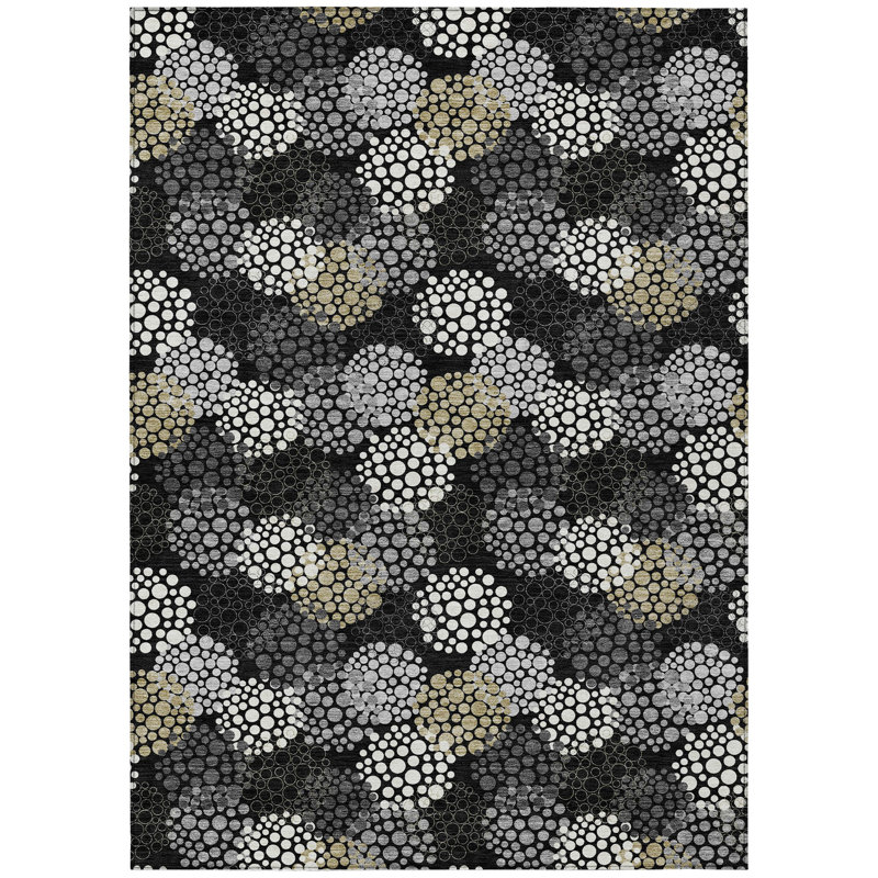 Tapis intérieur / extérieur Maliana, Rectangulaire 3 pi x 5 pi