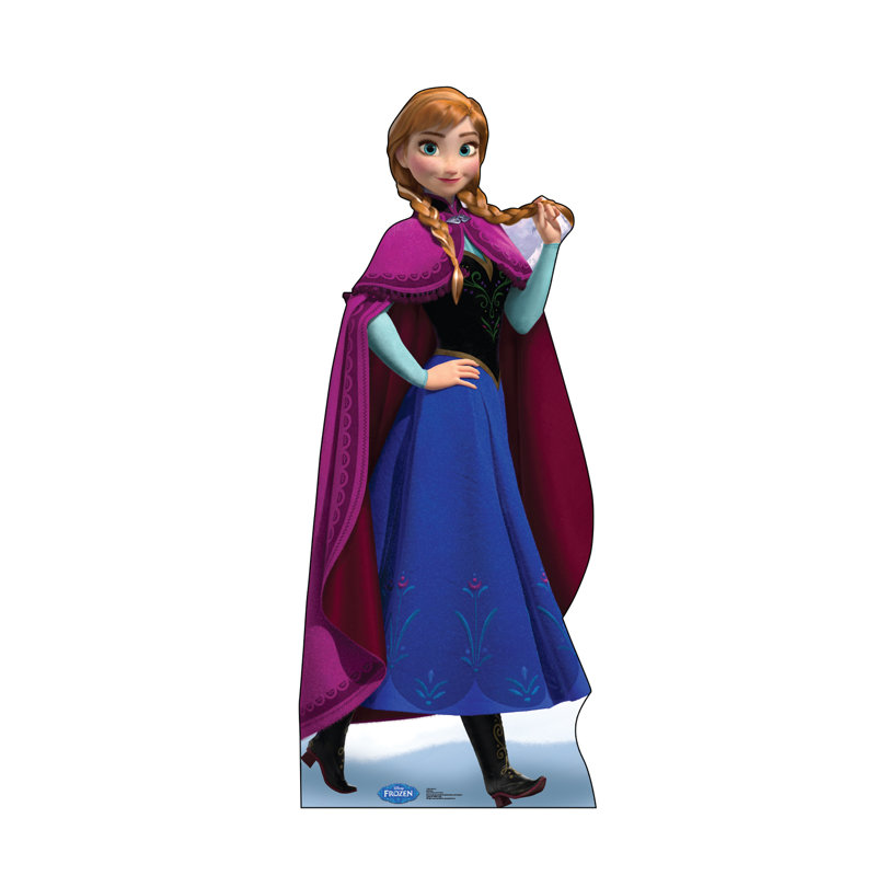 Découpe d'Anna de la Reine des neiges 2 de Disney