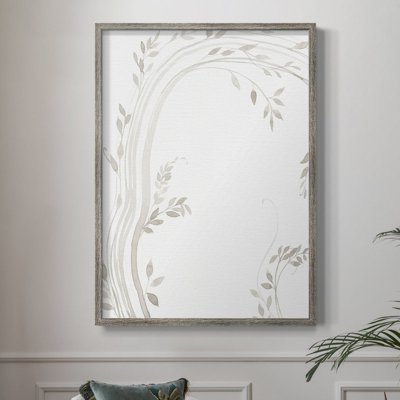 Light Vines I, reproduction encadrée - bois massif, H 21 po x l 17 po