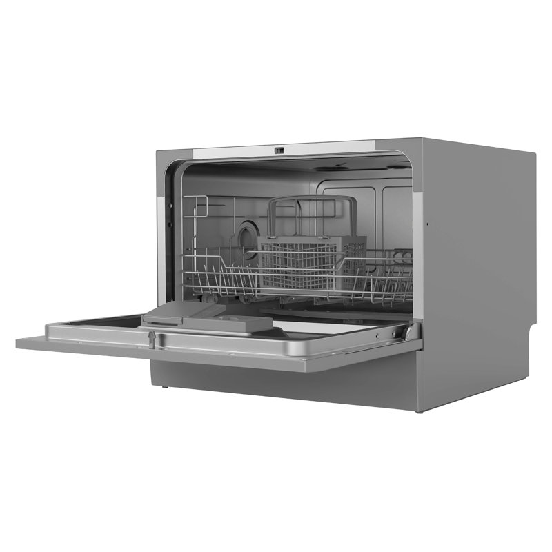 Russell Hobbs Rh6ttdw0d1s6 Place Setting Table Top Dishwasher - Silver
