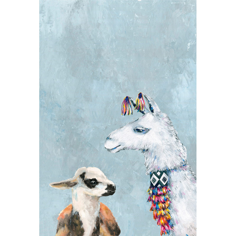 Wrapped Canvas Painting, 15" H x 10" W x 1.5" D