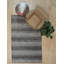 Tapis gris en laine et viscose Doncho-1158525241