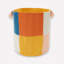 Checkered Fabric Storage Bin-529591567-529591563