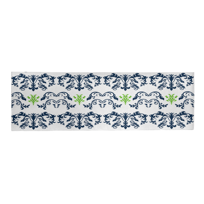 Tapis de couloir blanc