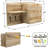 Square Solid Wood Floating Shelf