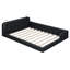 Grand lit plateforme tapissier avec 2 lampes de lecture-2088861105