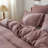 100% Linen Pillow Case Set Of 2, Pillow Covers With Overlap Closure, Luxury Breathable Pillowcases Suitable For All-Season-114638814-114638817