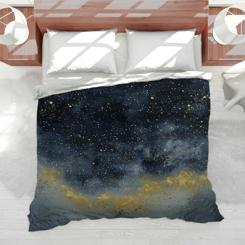Housse de couette Galaxy Galaxy, Housse de couette pour lit simple