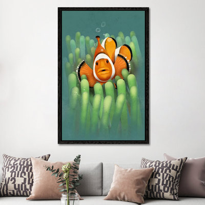 Clown Fish 1 Piece Wall Art on Canvas