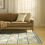 Tapis d'intérieur moderne bleu Maridee-7694169