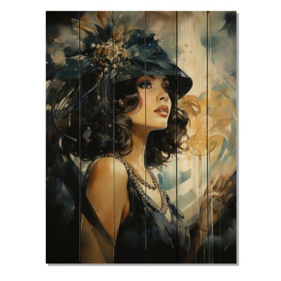 «Fashion 1920S Roaring Portrait I»
