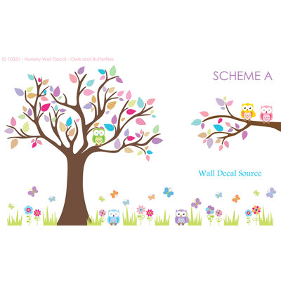 Plants & Flowers Non-Wall Damaging Wall Decal
