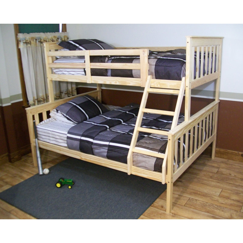 Swainsboro Kids Bunk Bed, Twin, Unfinished