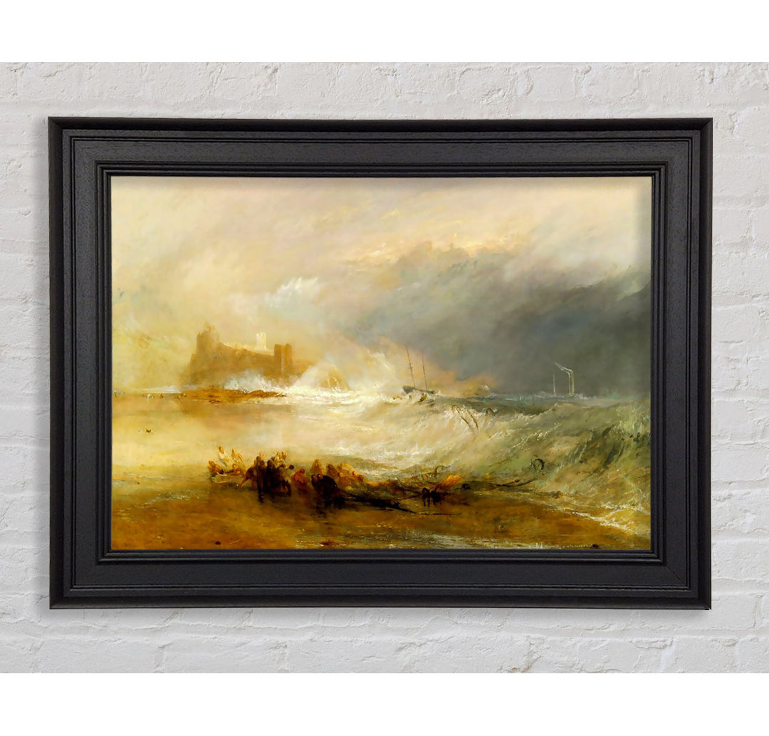 Gerahmtes Wandbild Coast Of Northumberland von Joseph Mallord Turner